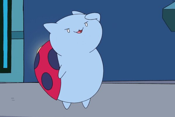 Animated cat character